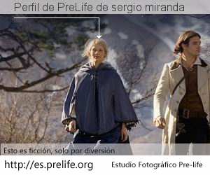 Perfil de PreLife de sergio miranda