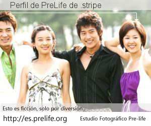 Perfil de PreLife de .stripe