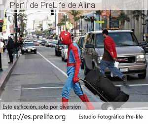 Perfil de PreLife de Alina