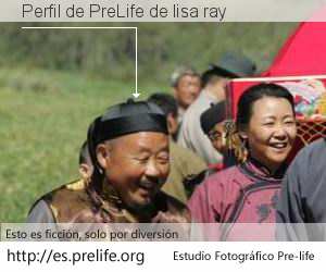 Perfil de PreLife de lisa ray