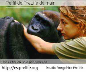 Perfil de PreLife de main
