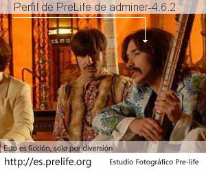 Perfil de PreLife de adminer-4.6.2