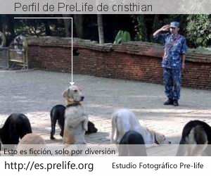 Perfil de PreLife de cristhian