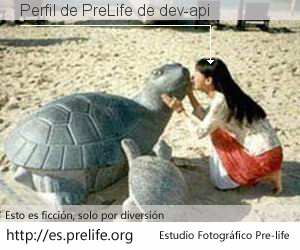 Perfil de PreLife de dev-api