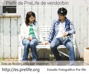 Perfil de PreLife de vendor/bin