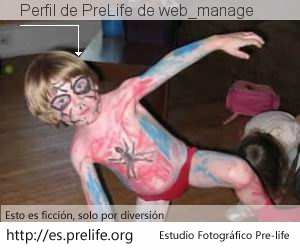 Perfil de PreLife de web_manage
