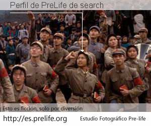 Perfil de PreLife de search