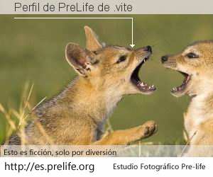 Perfil de PreLife de .vite