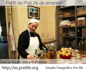 Perfil de PreLife de emanuel