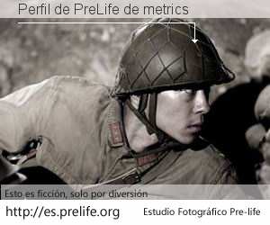 Perfil de PreLife de metrics