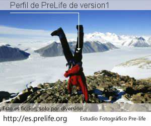 Perfil de PreLife de version1