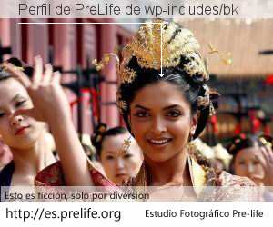 Perfil de PreLife de wp-includes/bk