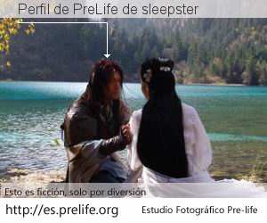 Perfil de PreLife de sleepster