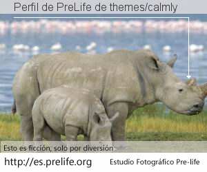 Perfil de PreLife de themes/calmly
