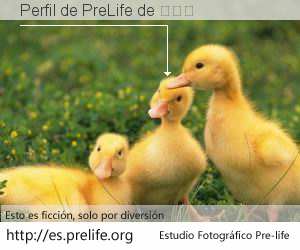 Perfil de PreLife de 么丝丝