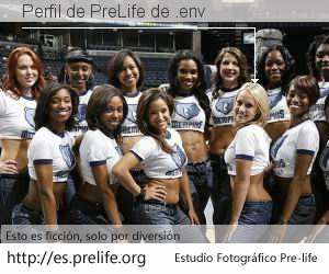 Perfil de PreLife de .env