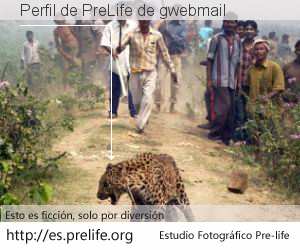 Perfil de PreLife de gwebmail