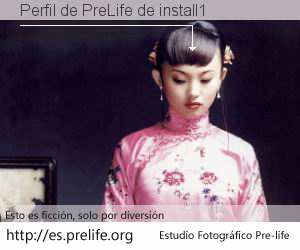 Perfil de PreLife de install1