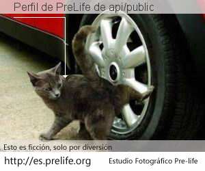 Perfil de PreLife de api/public