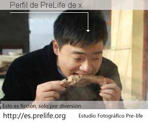 Perfil de PreLife de x