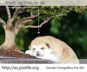 Perfil de PreLife de 舒一航
