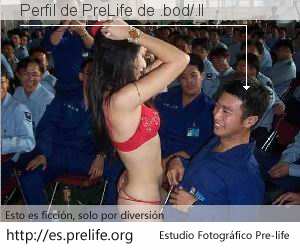 Perfil de PreLife de .bod/.ll