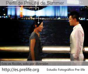 Perfil de PreLife de Summer