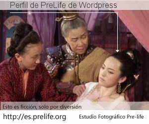 Perfil de PreLife de Wordpress