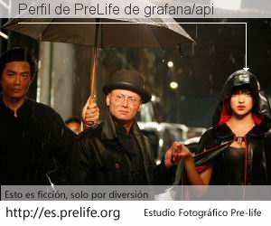 Perfil de PreLife de grafana/api