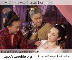 Perfil de PreLife de home