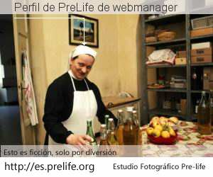 Perfil de PreLife de webmanager