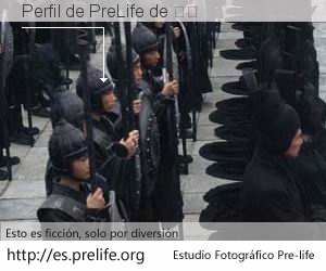 Perfil de PreLife de 夏栋