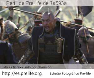 Perfil de PreLife de 7a593a