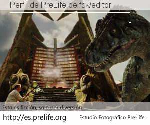 Perfil de PreLife de fck/editor