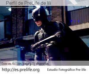 Perfil de PreLife de lili