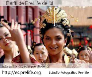 Perfil de PreLife de lui