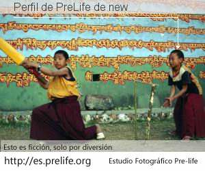 Perfil de PreLife de new