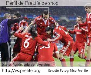 Perfil de PreLife de shop