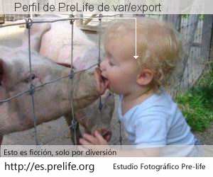 Perfil de PreLife de var/export