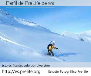 Perfil de PreLife de ws
