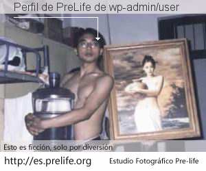 Perfil de PreLife de wp-admin/user